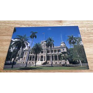 Vintage Hawaiian Postcard Iolani Palace Honolulu SKU 0326